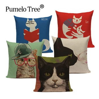 Animals cats pillow cushion decorative pillow Throw Cushions 45Cmx45Cm Squaredecorative pillows cats Sofa Custom cushion cover
Animals cats pillow cushion decorative pillow Throw Cushions 45Cmx45Cm Squaredecorative pillows cats Sofa Custom cushion cover