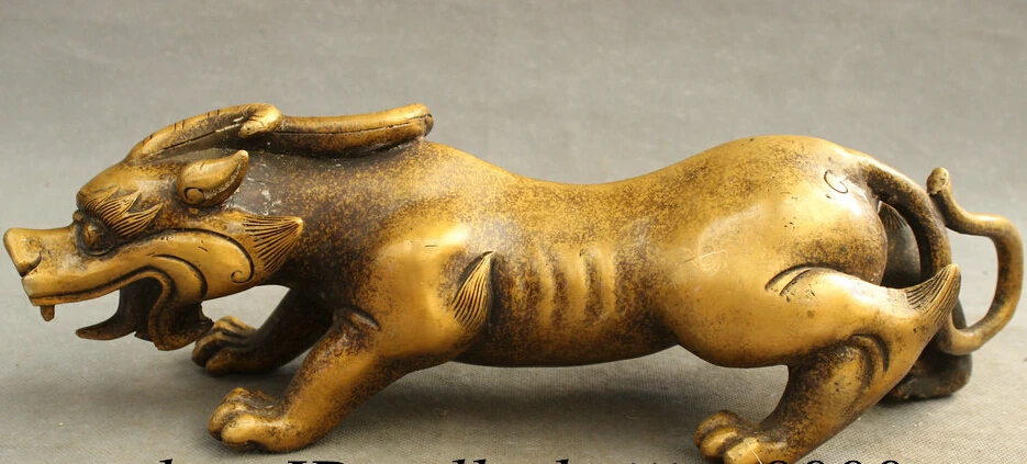 JP S62 14" Chinese Bronze Palace Wealth Dragon Unicorn Statue Guard Lion Sculpture Discount 35%
JP S62 14" Chinese Bronze Palace Wealth Dragon Unicorn Statue Guard Lion Sculpture Discount 35%