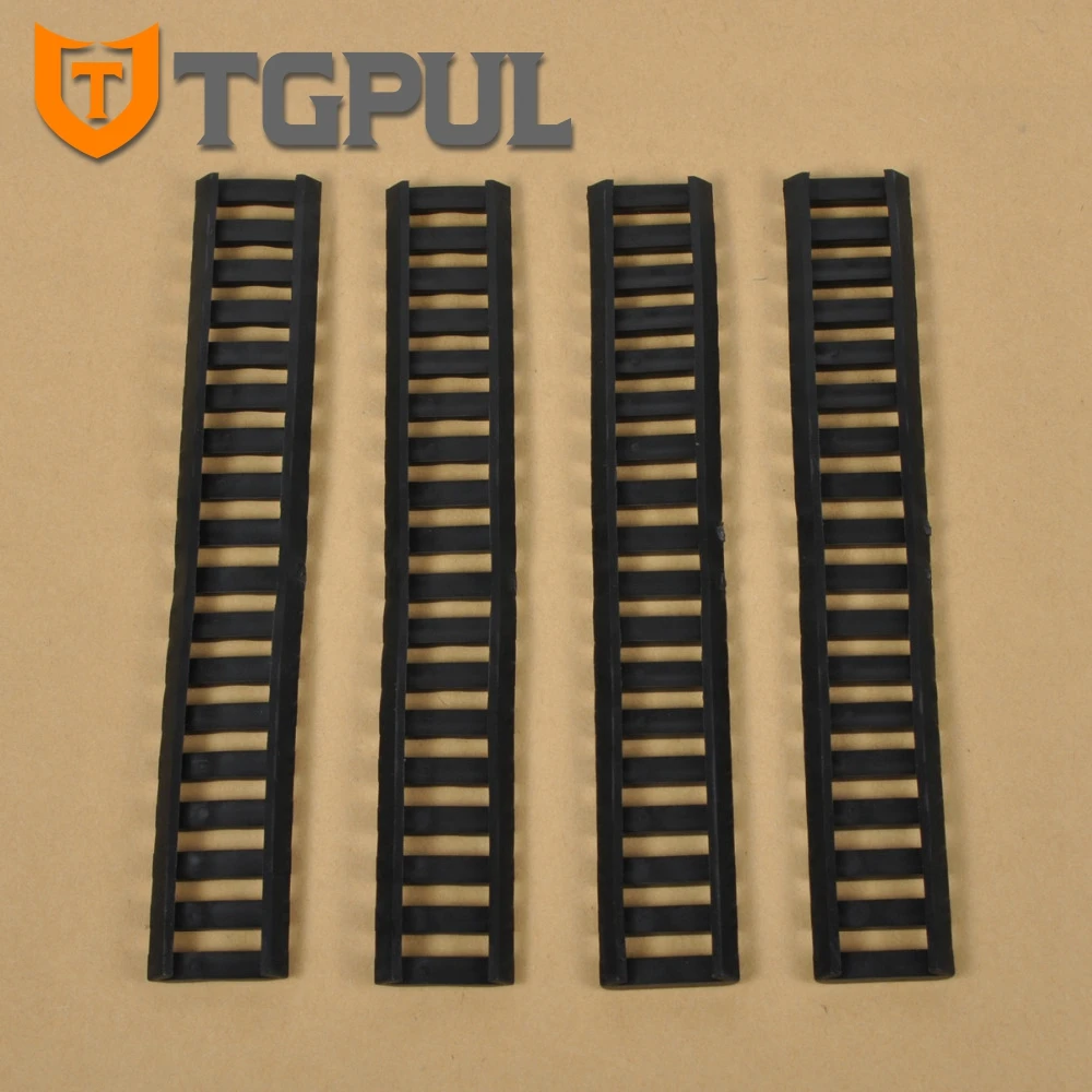 TGPUL 18 слотов страйкбол Quad Rail Чехлы Тактический Пистолет Низкопрофильный рельс