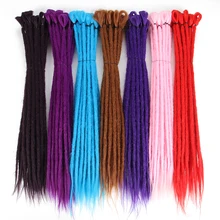 SAMBRAID 20inch Synthetic Handmade Dreadlocks Extensions Crochet Hair Hip-Hop Style Crochet Braiding Hair For Men And Woman
SAMBRAID 20inch Synthetic Handmade Dreadlocks Extensions Crochet Hair Hip-Hop Style Crochet Braiding Hair For Men And Woman