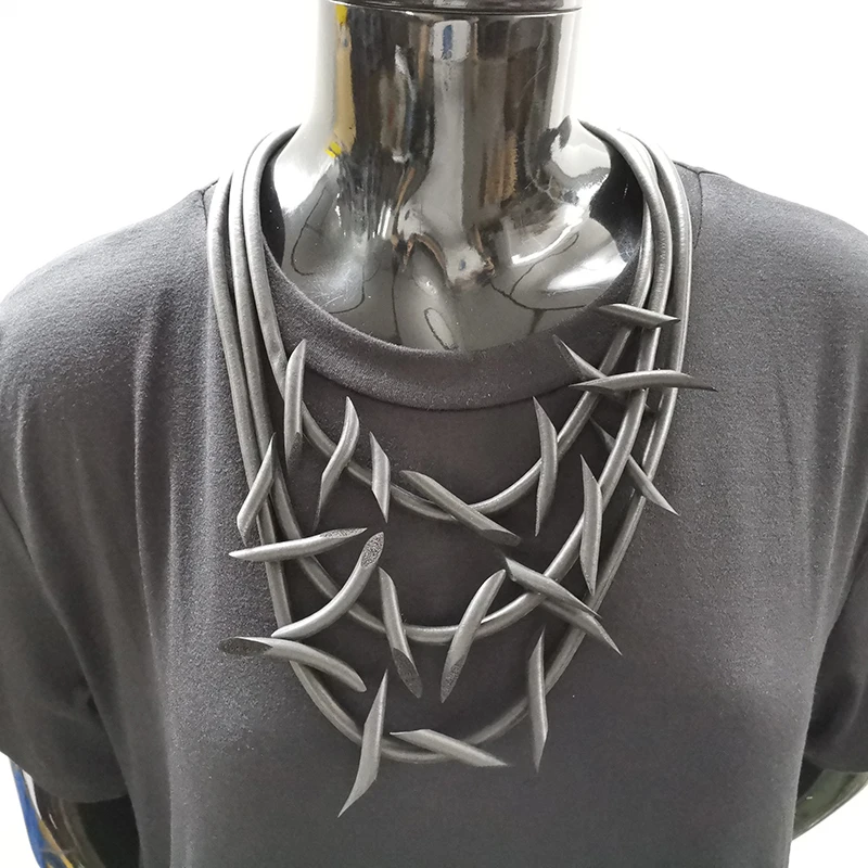 YD&YDBZ Designer Handmade Necklace Women's Rubber Jewelry Glue Chain Punk Style Pendant Necklaces Wholesale Jewelry For Ladies
YD&YDBZ Designer Handmade Necklace Women's Rubber Jewelry Glue Chain Punk Style Pendant Necklaces Wholesale Jewelry For Ladies