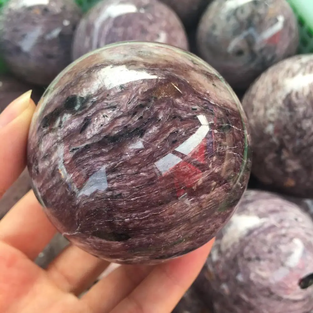 New Arrival Natural Genuine Undyed Charoite Sphere Gemstone Ball Reiki Healing for Home Decoration
New Arrival Natural Genuine Undyed Charoite Sphere Gemstone Ball Reiki Healing for Home Decoration