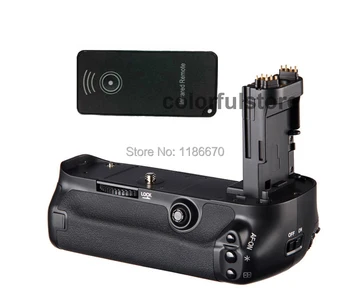 

Vertical Battery Hand Grip For Canon EOS 5D Mark III 3 5DIII 5D3 DSLR Camera + IR Remote Control as BG-E11 BGE11 Free Shipping!