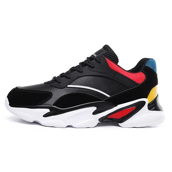 Men Running Shoes Patchwork Fashion Jogging Breathable Sport Shoes Outdoor Training Soft Footwear Thick Sole Men Sneakers 45
Men Running Shoes Patchwork Fashion Jogging Breathable Sport Shoes Outdoor Training Soft Footwear Thick Sole Men Sneakers 45