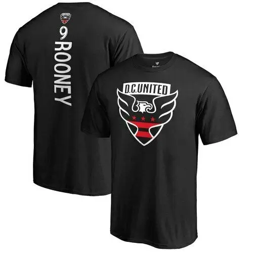 Fanatics Branded Wayne Rooney D.C. United Black Backer Name & Number T-Shirt Fashion T shirt Hipster Cool Tops
Fanatics Branded Wayne Rooney D.C. United Black Backer Name & Number T-Shirt Fashion T shirt Hipster Cool Tops