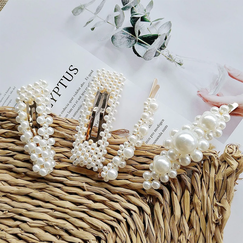 1PC New Fashion Special Offer Women Hair Accessories Girls Elegant Pearl Geometric Alloy Hair Barrettes Hats Hairpins Headbands
1PC New Fashion Special Offer Women Hair Accessories Girls Elegant Pearl Geometric Alloy Hair Barrettes Hats Hairpins Headbands