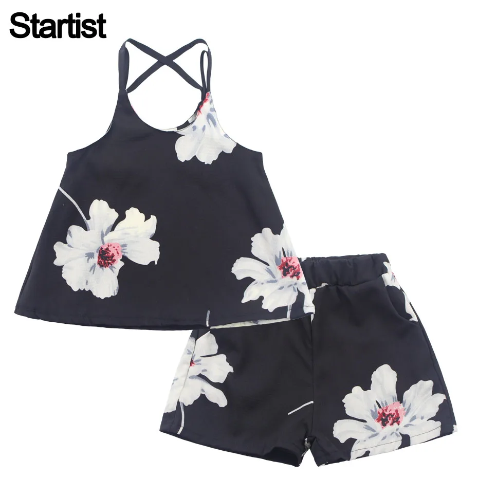 Girls Clothes Set Flower Vest + Short 2PCS Summer Girl Set Teenage Clothes For Children 6 8 10 12 13 14 Year
Girls Clothes Set Flower Vest + Short 2PCS Summer Girl Set Teenage Clothes For Children 6 8 10 12 13 14 Year