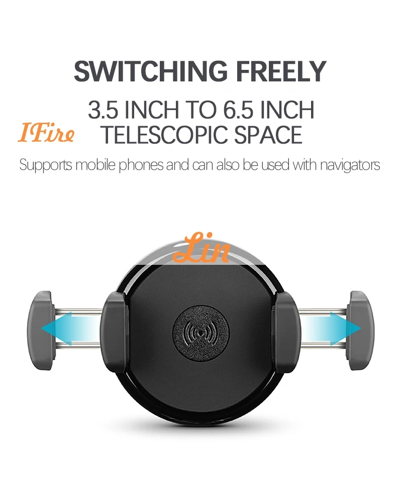 1pcs IFire Fast QI Car Wireless Charger ROCK Phone Stand for iPhone 8 X for Samsung Galaxy S8 Note 8 Plus black color free ship
1pcs IFire Fast QI Car Wireless Charger ROCK Phone Stand for iPhone 8 X for Samsung Galaxy S8 Note 8 Plus black color free ship