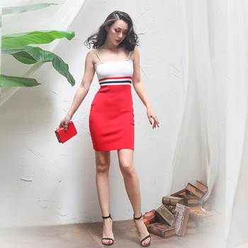 Cute Striped Bodycon Cami Dress Sexy Women Party Slip Dress Autumn Sleeveless Knit Dress
Cute Striped Bodycon Cami Dress Sexy Women Party Slip Dress Autumn Sleeveless Knit Dress