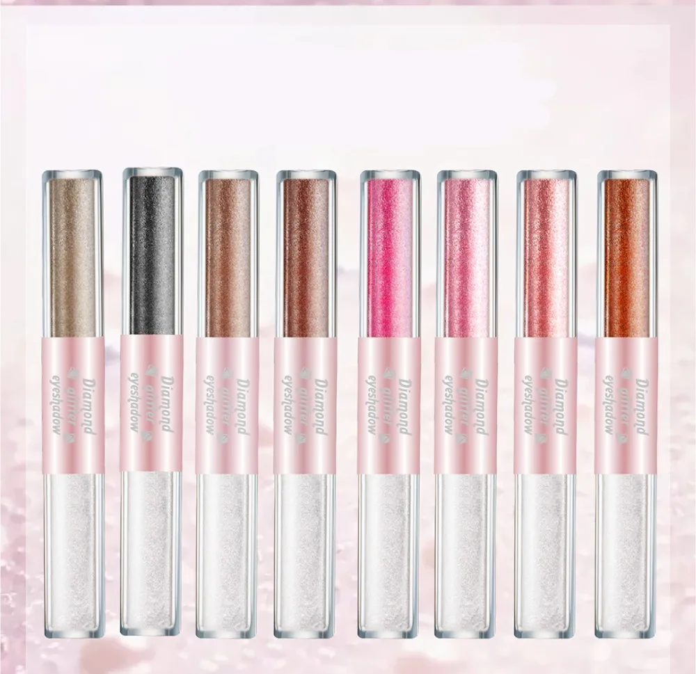 HengFang Glitter Metallic Liquid Eye Shadow Double End Shimmer Liquid Waterproof Shine Eyeshadow 8 colors
HengFang Glitter Metallic Liquid Eye Shadow Double End Shimmer Liquid Waterproof Shine Eyeshadow 8 colors