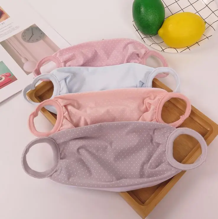 Women's dot print sunscreen mask lady's PM 2.5 breathable mouth-muffle R228