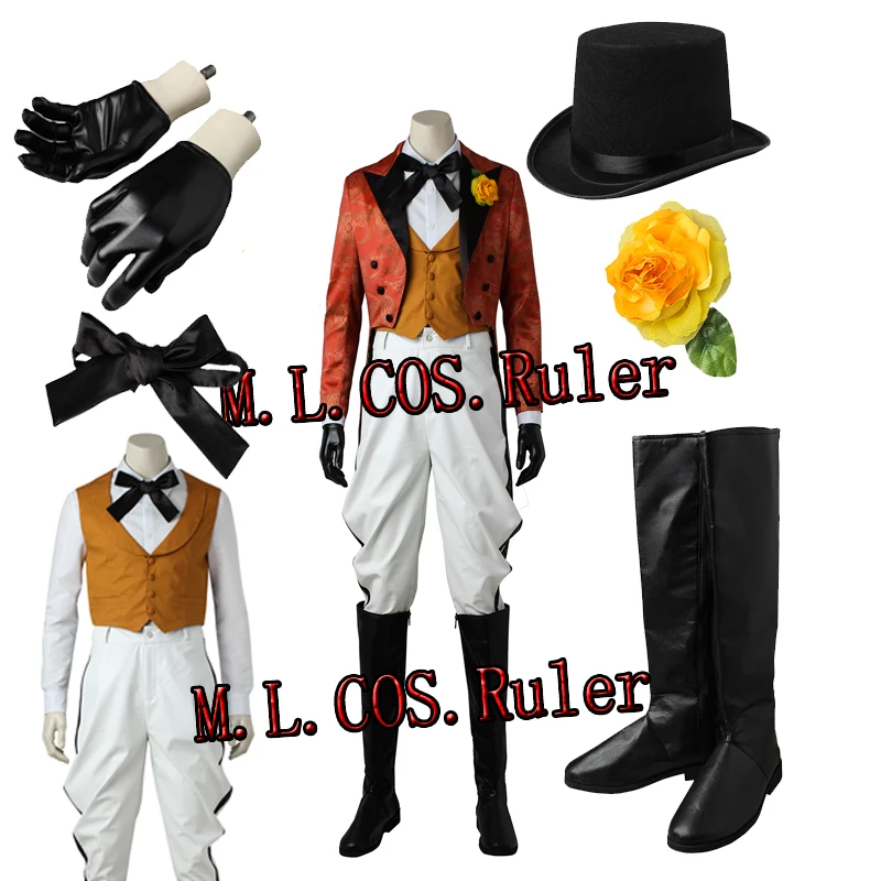 Gotham Joker Jerome Cosplay Costume Full Set All Size For Halloween Clothing With Boots Custom Made Free Shipping
Gotham Joker Jerome Cosplay Costume Full Set All Size For Halloween Clothing With Boots Custom Made Free Shipping
