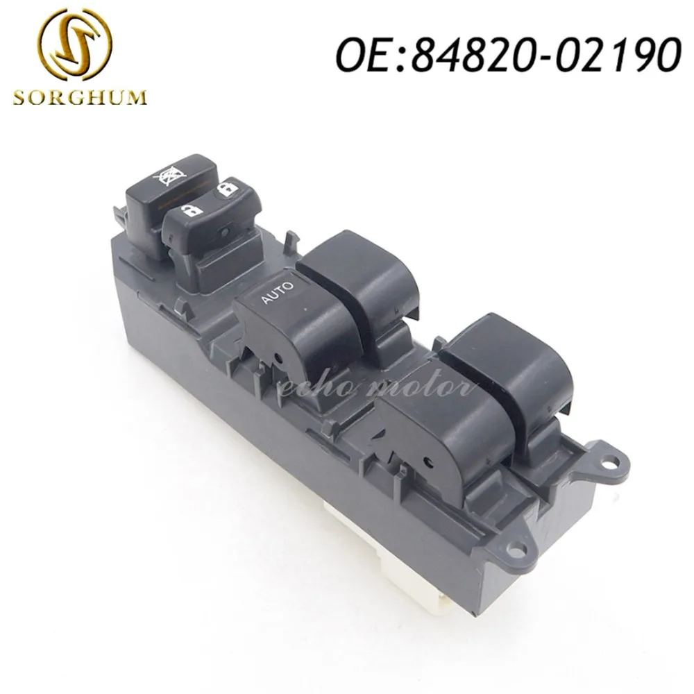 New 84820-02190 For 2007-2012 Toyota Camry Power Window Master Control Switch 84810-32080, 901-704
New 84820-02190 For 2007-2012 Toyota Camry Power Window Master Control Switch 84810-32080, 901-704