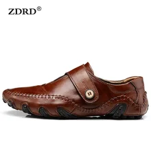2017 New Arrival Fashion Men Flats Shoes High Quality Genuine Leather Men Driving Shoes Brown Black Buckle Men Shoes,Size:38-47