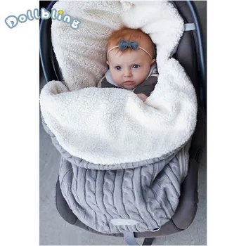 Baby Sleeping Bag Infant Thickening Plus Velvet Knit Warm Wrap Sleeping Bag Wool Stroller Swaddling Sleep Sack Envelope Blanket
Baby Sleeping Bag Infant Thickening Plus Velvet Knit Warm Wrap Sleeping Bag Wool Stroller Swaddling Sleep Sack Envelope Blanket