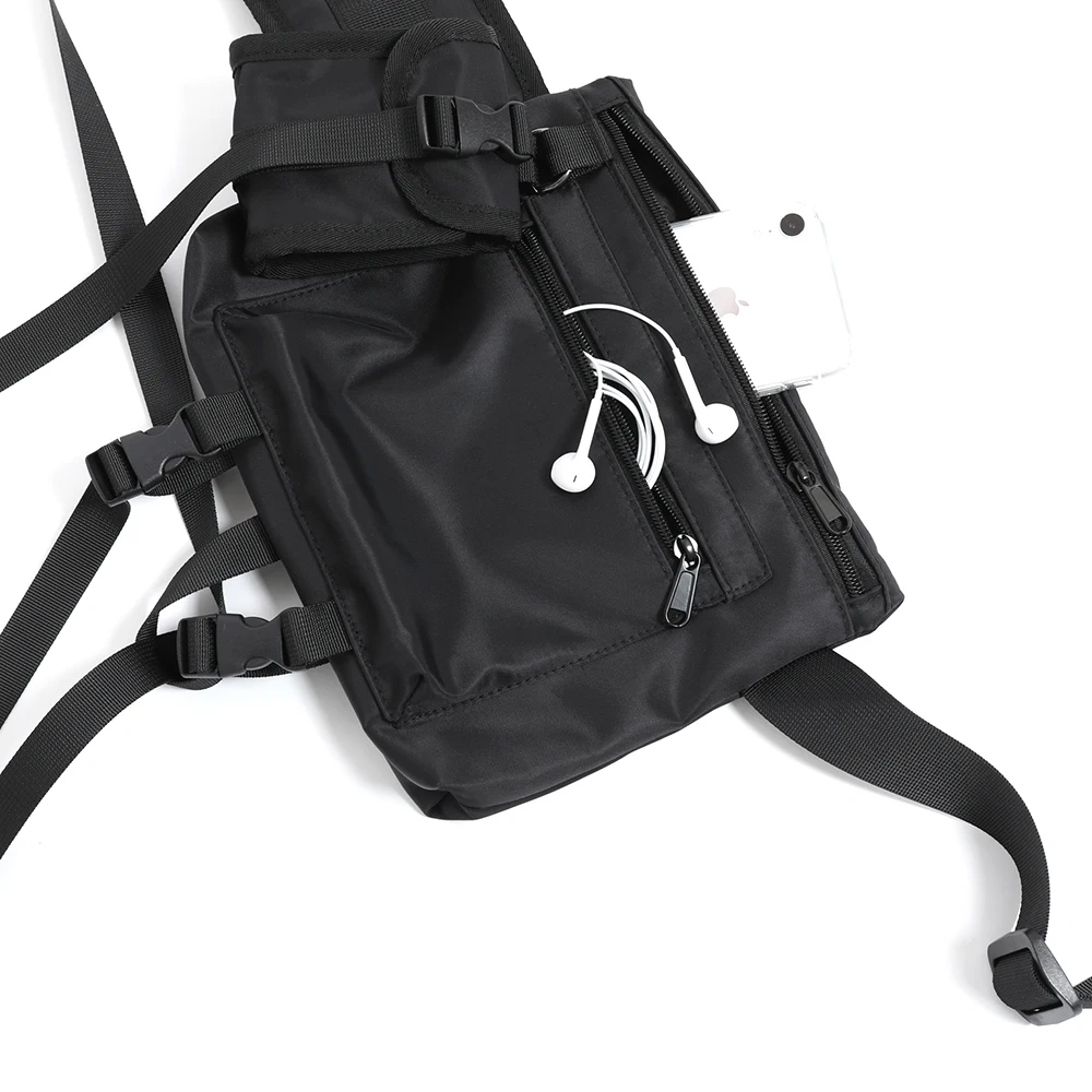 Tactical Chest Pack for Men Messengers Bag Fashion Functional Men Crossbody Bags Tactical Hip Streetwear Bags Kanye Waist Packs HTB1R17pXVY7gK0jSZKzq6yikpXal - Tactical Chest Pack for Men Messengers Bag Fashion Functional Men Crossbody Bags Tactical Hip Streetwear Bags Kanye Waist Packs