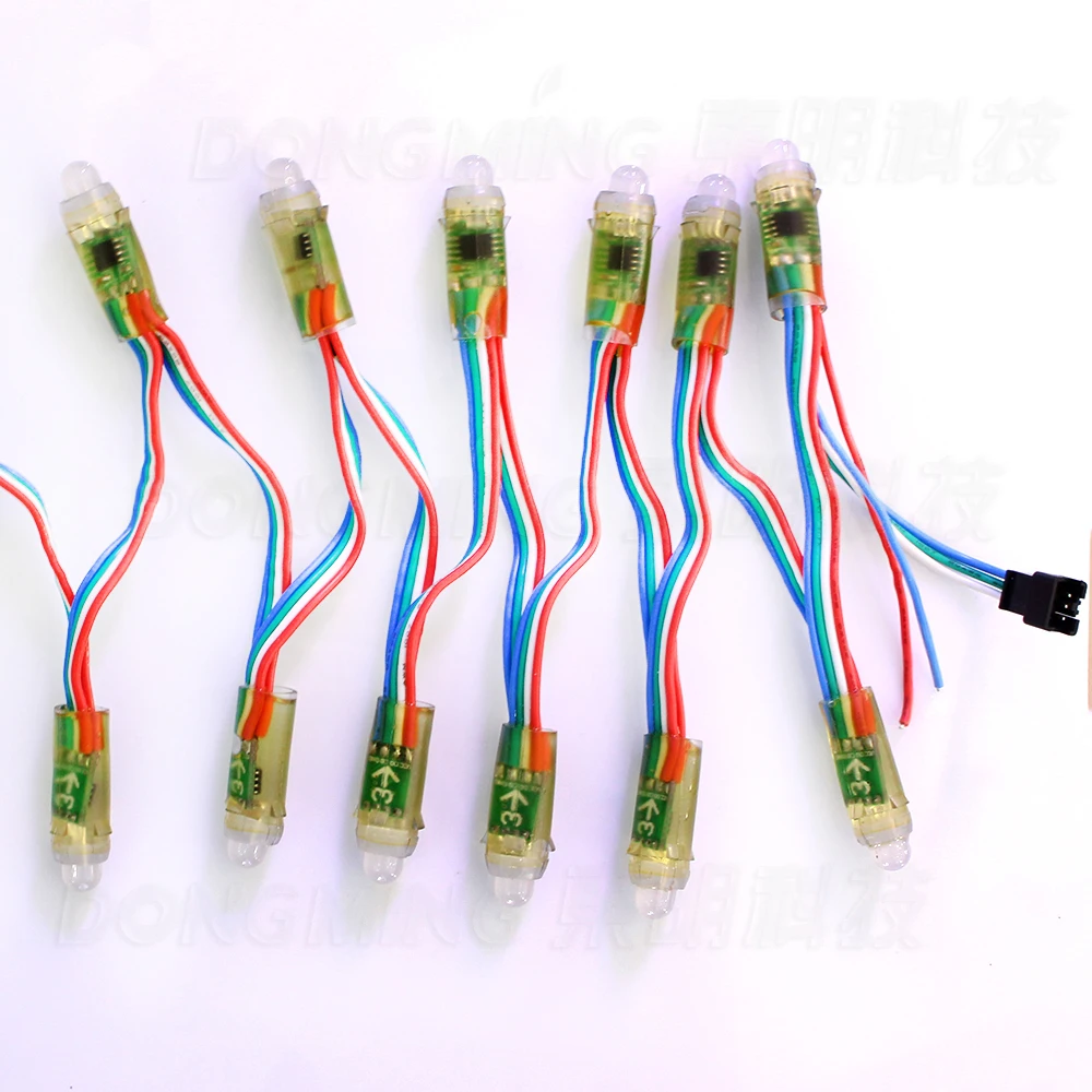 1000pcs/lot RGB LED pixel Module String Light DC5V 12mm RGB color Waterproof IP68 ad letter
1000pcs/lot RGB LED pixel Module String Light DC5V 12mm RGB color Waterproof IP68 ad letter