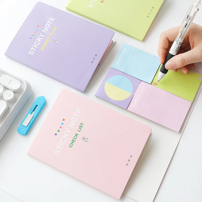 Creative Color Combination Notes Office School Memo Pad N Times Post Self-adhesive Sticky Index Paper Note Pad Plan Message Book
Creative Color Combination Notes Office School Memo Pad N Times Post Self-adhesive Sticky Index Paper Note Pad Plan Message Book