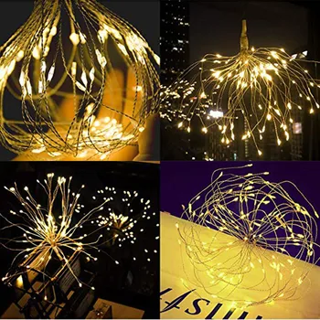 String Lights Firework Solar Power LED String Copper Wire Fairy Lights Xmas Home Party Christmas Decor Lamp Accessories Light
String Lights Firework Solar Power LED String Copper Wire Fairy Lights Xmas Home Party Christmas Decor Lamp Accessories Light