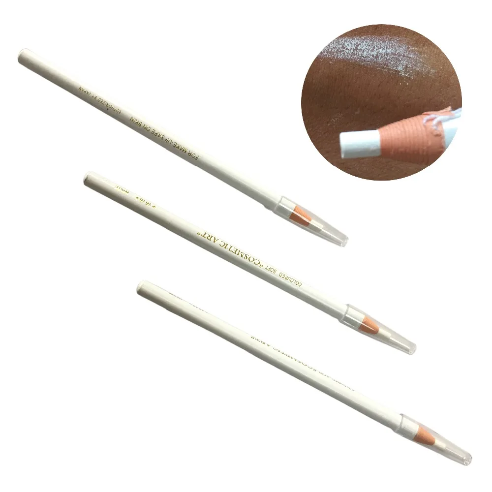 Permanent Makeup Tools Eyebrow Pencil Beauty Cosmetic White Color Natural Long Lasting Microblading Accessories Eye brow Pencil
Permanent Makeup Tools Eyebrow Pencil Beauty Cosmetic White Color Natural Long Lasting Microblading Accessories Eye brow Pencil