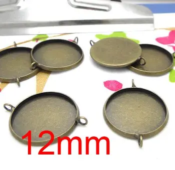 Free shipping!!! 400pcs round shape with double ring bronze Frame charms Pendants 12mm
Free shipping!!! 400pcs round shape with double ring bronze Frame charms Pendants 12mm