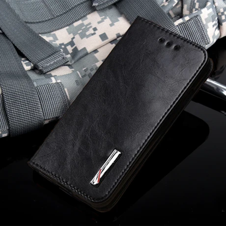 AMMYKI flip leather texture phone back cover 4.0ɿor Alcatel One Touch Pop C3 OT4033 4033A 4033X 4033D 4033E case | Мобильные