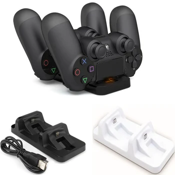 Dual 5V USB Charging Dock Station Stand for Sony PS4 PlayStation Game Controller Handle Charger Cradle Bracket for PS4 Slim Pro
Dual 5V USB Charging Dock Station Stand for Sony PS4 PlayStation Game Controller Handle Charger Cradle Bracket for PS4 Slim Pro