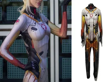 Game OW D.VA Mercy Angel Cosplay Cosplay Costume Sexy Bathing Suit Swimsuit Swimwear Lycra figure Angel Mercy Milk silk
Game OW D.VA Mercy Angel Cosplay Cosplay Costume Sexy Bathing Suit Swimsuit Swimwear Lycra figure Angel Mercy Milk silk
