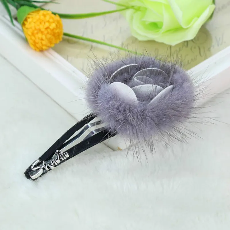 100% Real Fur hair mink hair rose clip Plush hairpin head ornaments other lovely flowers girls hair accessories kids
100% Real Fur hair mink hair rose clip Plush hairpin head ornaments other lovely flowers girls hair accessories kids