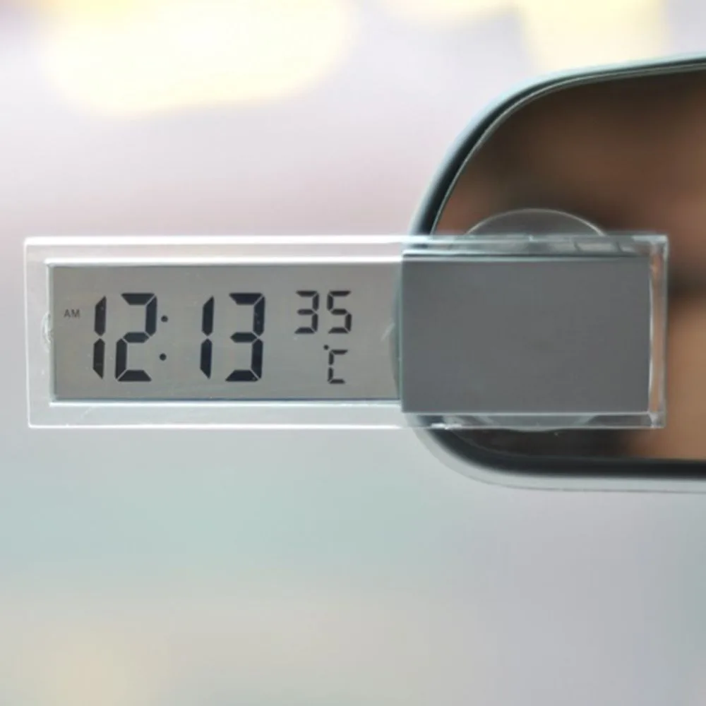 LCD Vehicle-mounted Digital Window Thermometer On The Window Celsius Fahrenheit High Quality Car Digital Clock New
LCD Vehicle-mounted Digital Window Thermometer On The Window Celsius Fahrenheit High Quality Car Digital Clock New