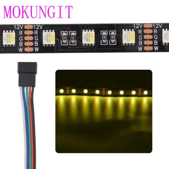 High quality 5M 4 in 1 RGBW Flexible LED Strip SMD 5050 RGB+Cool/Warm White,4 color in 1 LED Chip, 60LED/m 12V/24V White/Black
High quality 5M 4 in 1 RGBW Flexible LED Strip SMD 5050 RGB+Cool/Warm White,4 color in 1 LED Chip, 60LED/m 12V/24V White/Black