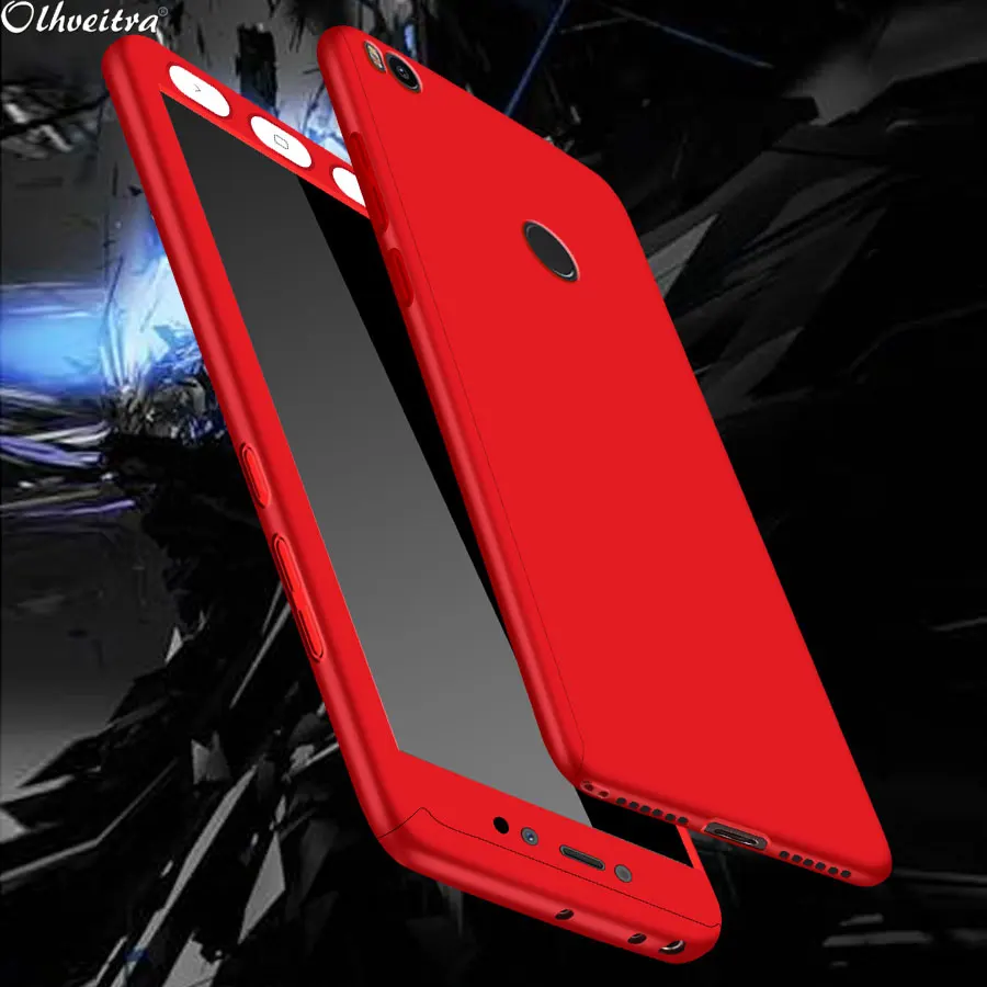 Чехол для телефона Xiaomi Mi Max MiMax2 360 градусов с закаленным стеклом | Мобильные