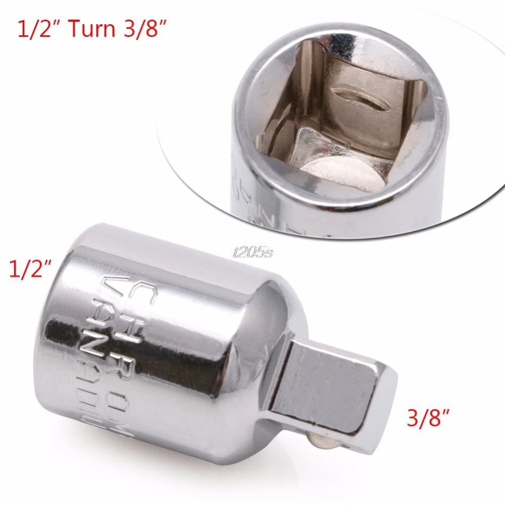 1/2" Convert To 3/8" Ball Lock Ratchet Socket Adapter Reducer Converter Tool T12 Drop ship
1/2" Convert To 3/8" Ball Lock Ratchet Socket Adapter Reducer Converter Tool T12 Drop ship