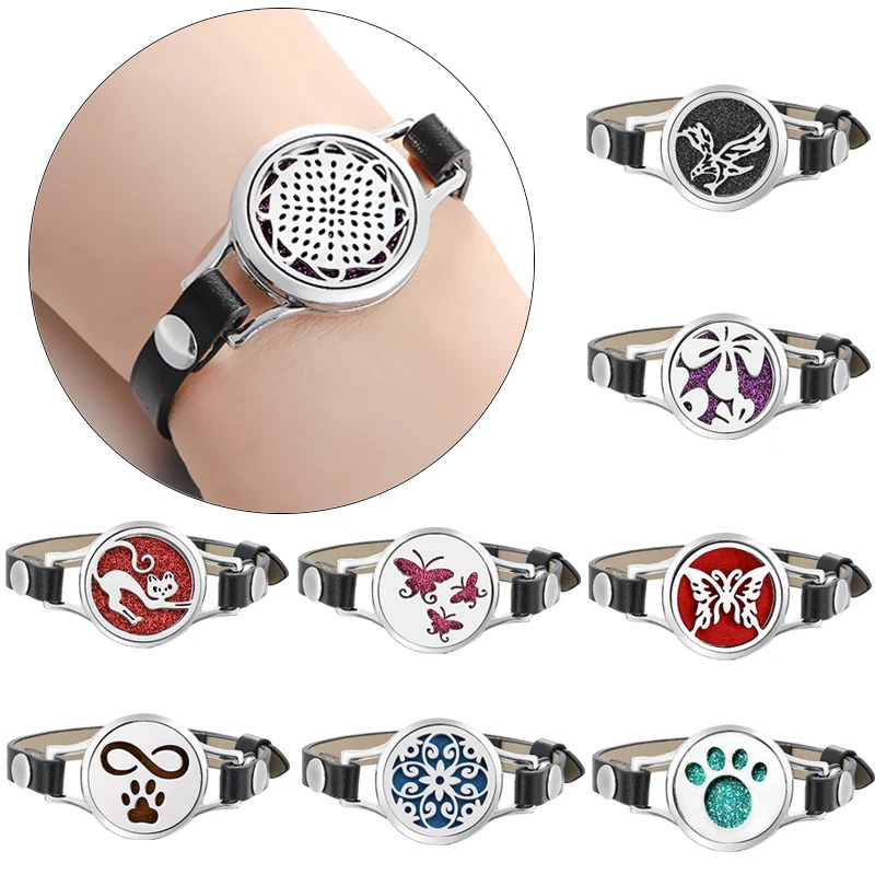 Sunflower Essential Oil Diffuser Locket Bracelets Pu Leather Stainless Steel Rhinestone locket for Women Aromatherapy Bracelet
Sunflower Essential Oil Diffuser Locket Bracelets Pu Leather Stainless Steel Rhinestone locket for Women Aromatherapy Bracelet