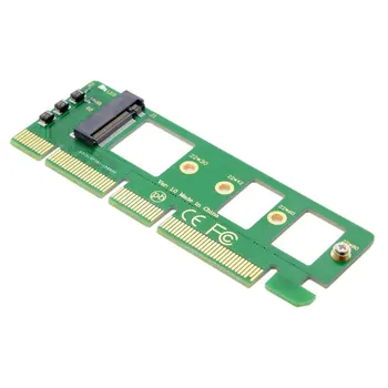 

CY NGFF M-key NVME AHCI SSD to PCI-E 3.0 16x x4 Adapter for XP941 SM951 PM951 A110 m6e 960 EVO SSD