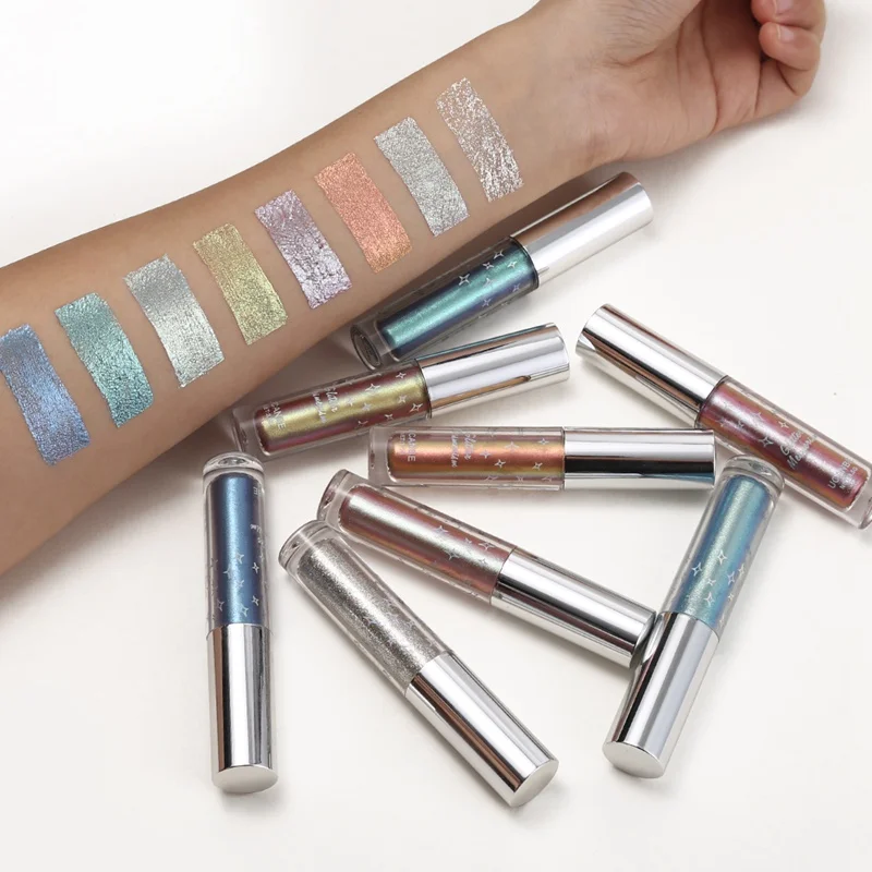 UCANBE Brand Liquid Eye Shadow Waterproof Metallic Duochrome EyeShadow Glow Glitter Shiny Eyes Makeup High Pigment
UCANBE Brand Liquid Eye Shadow Waterproof Metallic Duochrome EyeShadow Glow Glitter Shiny Eyes Makeup High Pigment