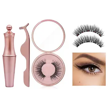 Magnetic Eyelashes Natural Magnet False Eyelashes Lashes With Liquid Eyeliner & Magnetic False Eyelashes & Tweezer Set
Magnetic Eyelashes Natural Magnet False Eyelashes Lashes With Liquid Eyeliner & Magnetic False Eyelashes & Tweezer Set