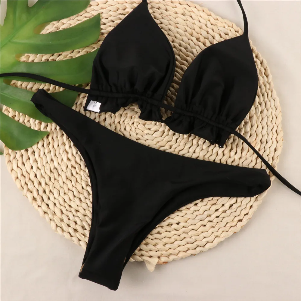 Bikini 2019 Sexy Women Bandeau Bandage Bikini Set Push-Up Brazilian Swimwear Beachwear Swimsuit Off shoulder swimsuit female
Bikini 2019 Sexy Women Bandeau Bandage Bikini Set Push-Up Brazilian Swimwear Beachwear Swimsuit Off shoulder swimsuit female