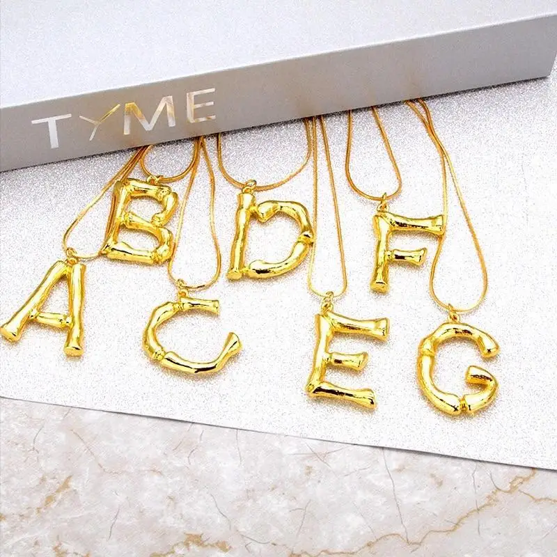New Minimalist Gold Rose Gold Color 26 A-Z Letter Name Initial Necklaces For Women Long Big Letter Pendant Necklace
New Minimalist Gold Rose Gold Color 26 A-Z Letter Name Initial Necklaces For Women Long Big Letter Pendant Necklace