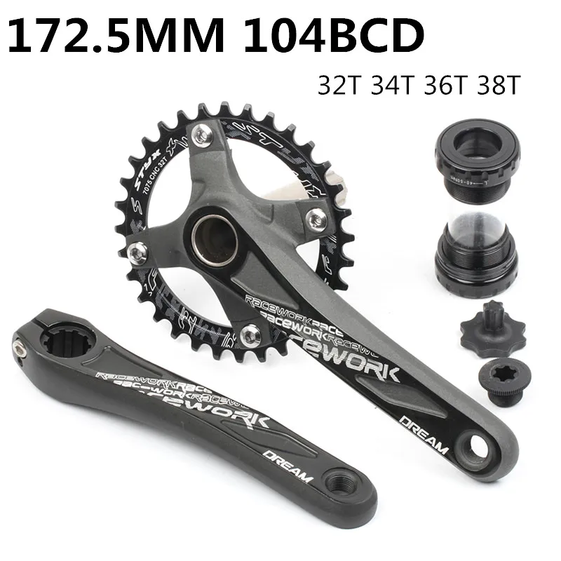 HIMALO шатунный палец для 104BCD 172 5 мм 32T 34 Т 36 38T пластина MTB велосипед диаметра