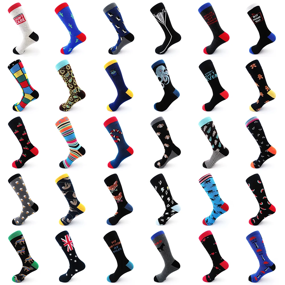 1 Pair Men Animal Hip Hop Crew Socks Funny Harajuku Street Novelty Cotton Breathable Creative Happy Unisex Ankle Socks Fashion
1 Pair Men Animal Hip Hop Crew Socks Funny Harajuku Street Novelty Cotton Breathable Creative Happy Unisex Ankle Socks Fashion