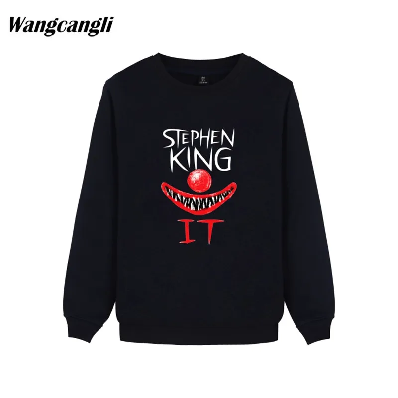 Stephen King's It movie gothic autumn winter sweatshirts women/men casual print hoodies sweatshirt fashion plus size tracksuit
Stephen King's It movie gothic autumn winter sweatshirts women/men casual print hoodies sweatshirt fashion plus size tracksuit