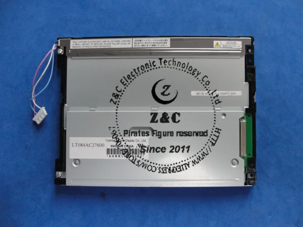 LT084AC27600 Original A+ Grade 8.4 inch 800*600 LCD Display for Industrial Equipment for Toshiba
LT084AC27600 Original A+ Grade 8.4 inch 800*600 LCD Display for Industrial Equipment for Toshiba