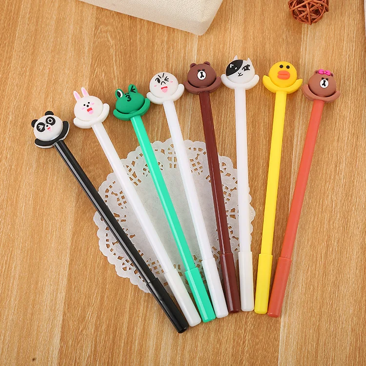 SML 1pcs/pack Cartoon Animal Black ink Gel Pen Cute Colorful Cartoon animal Stationery Creative Office/School Supplies
SML 1pcs/pack Cartoon Animal Black ink Gel Pen Cute Colorful Cartoon animal Stationery Creative Office/School Supplies