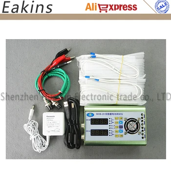 Multifunction Digital Dual-Channel Battery Tester Internal resistance tester 20V10A Charge and Discharge FOR 18650 Battery
Multifunction Digital Dual-Channel Battery Tester Internal resistance tester 20V10A Charge and Discharge FOR 18650 Battery