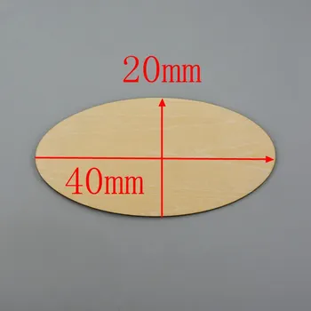 60PCS/set 40 mm blank elliptical unfinished wood crafts. Teaching DIY accessories wedding decoration 281
60PCS/set 40 mm blank elliptical unfinished wood crafts. Teaching DIY accessories wedding decoration 281