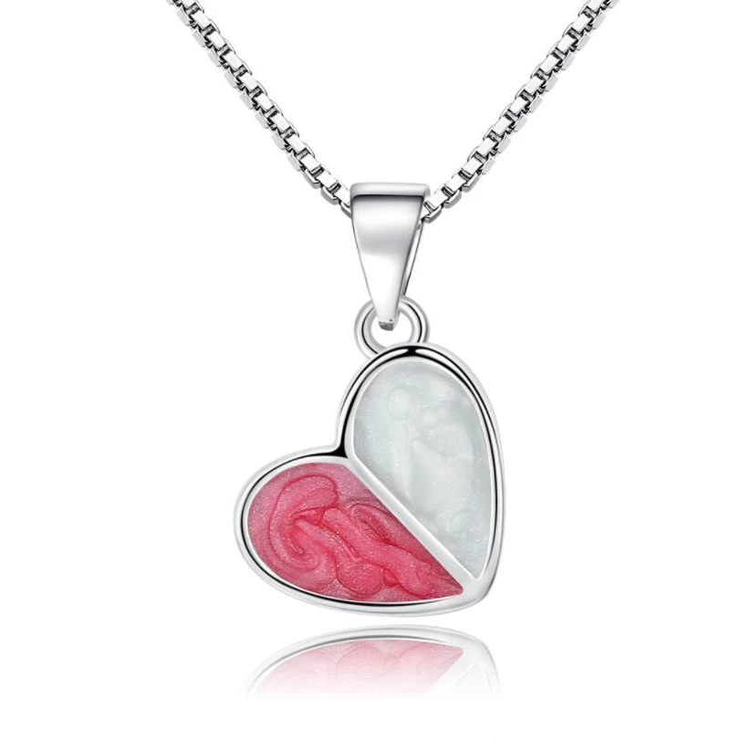 Simple Red Love Heart Pendant Necklace For Women Fresh Sweet Hearts Lovely Sweet Girl Heart Shape Silver Color Pendant Necklace
Simple Red Love Heart Pendant Necklace For Women Fresh Sweet Hearts Lovely Sweet Girl Heart Shape Silver Color Pendant Necklace