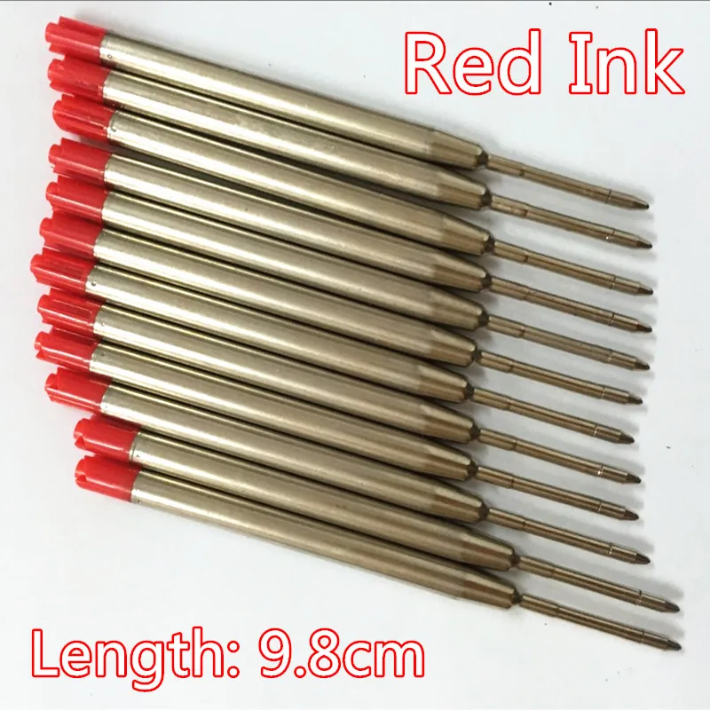 High Quality 10PCS red Good Quality Ballpoint Pen Refill Stationery Ballpoint Pen for Office School Student Writing Supply
High Quality 10PCS red Good Quality Ballpoint Pen Refill Stationery Ballpoint Pen for Office School Student Writing Supply