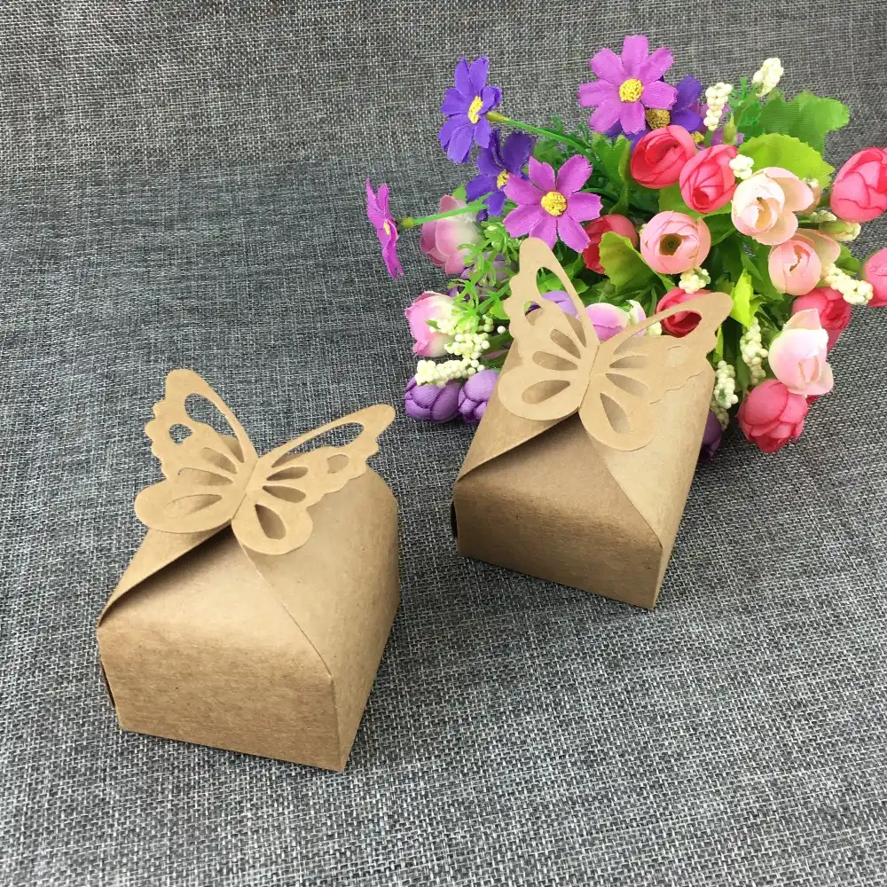 box wedding candy chocolate cookie printed packaging paper box