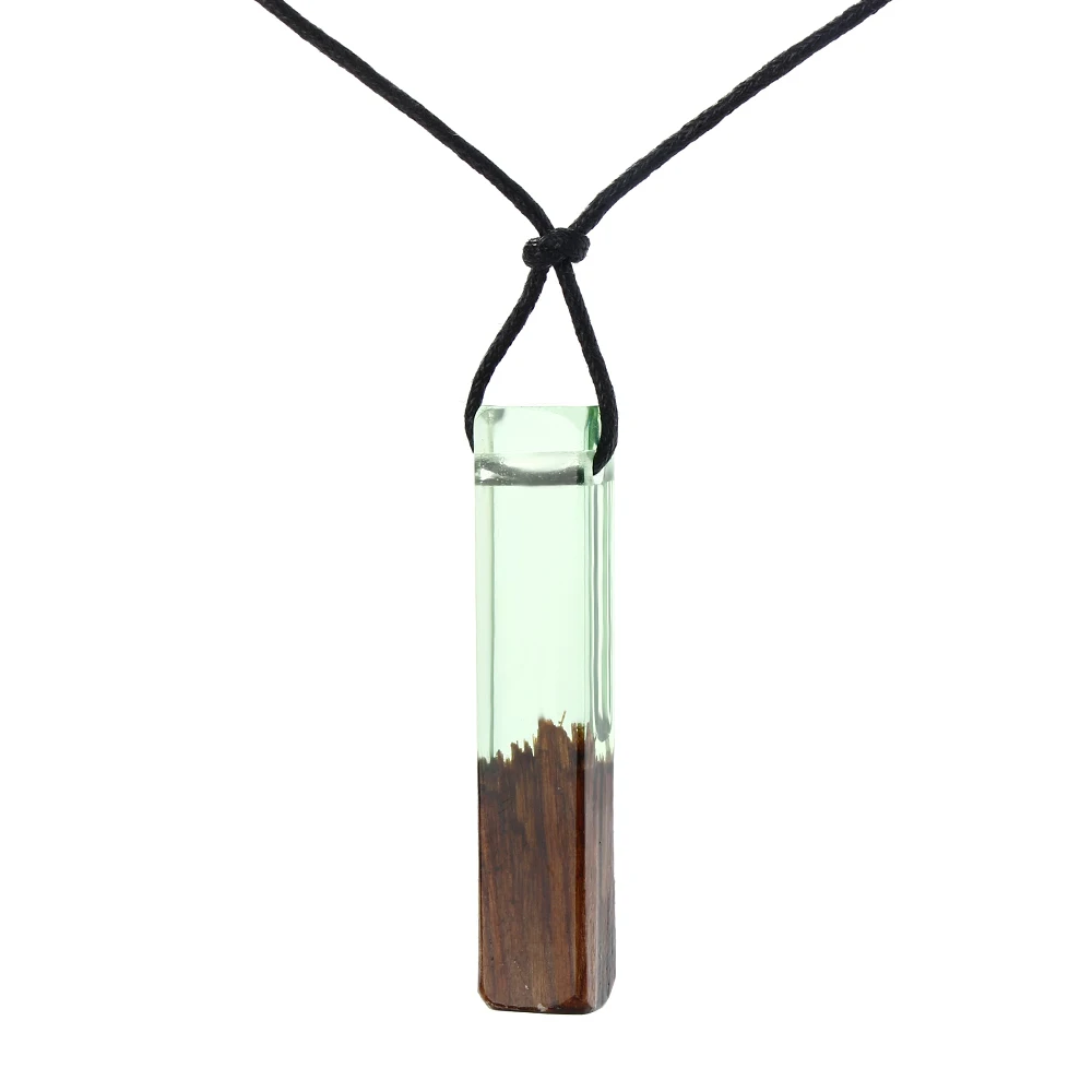 1PCs Hot Handmade Sandalwood of the Ocean Necklace Magic Forest Style Fashion Charm Rope Chain Big Resin Wood Pendant Necklaces
1PCs Hot Handmade Sandalwood of the Ocean Necklace Magic Forest Style Fashion Charm Rope Chain Big Resin Wood Pendant Necklaces